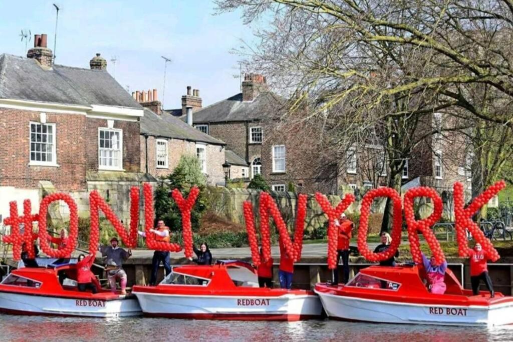 The Riverside At Woodsmill Quay With Parking 约克 外观 照片